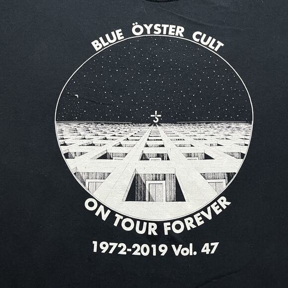 Blue Oyster Cult Shirt Mens 2XL Band Tee On Tour Forever Graphic - Picture 7 of 15